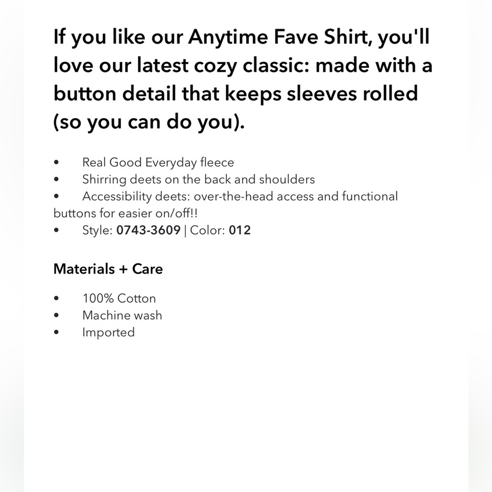 AERIE anytime Fave Shirt - Picture 7 of 9